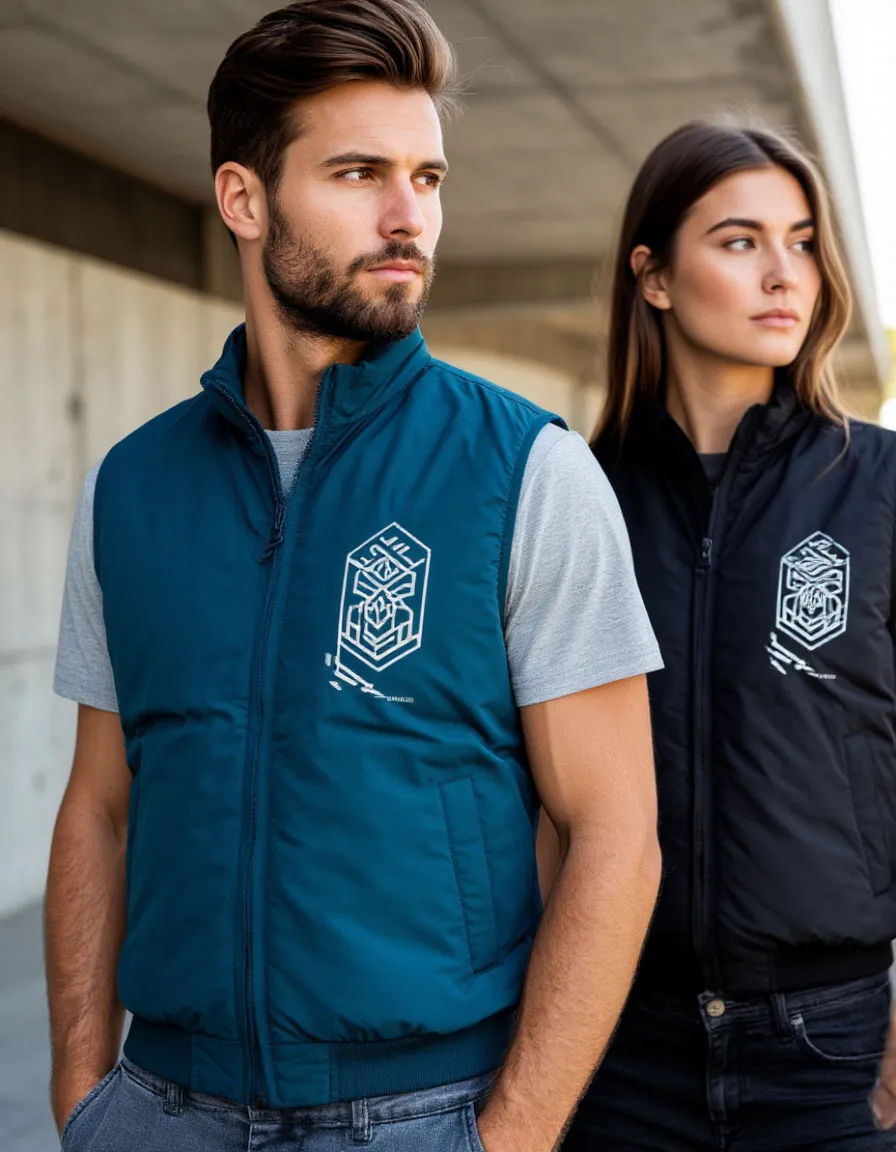 Жилет с логотипом компании Жилет с логотипом компании