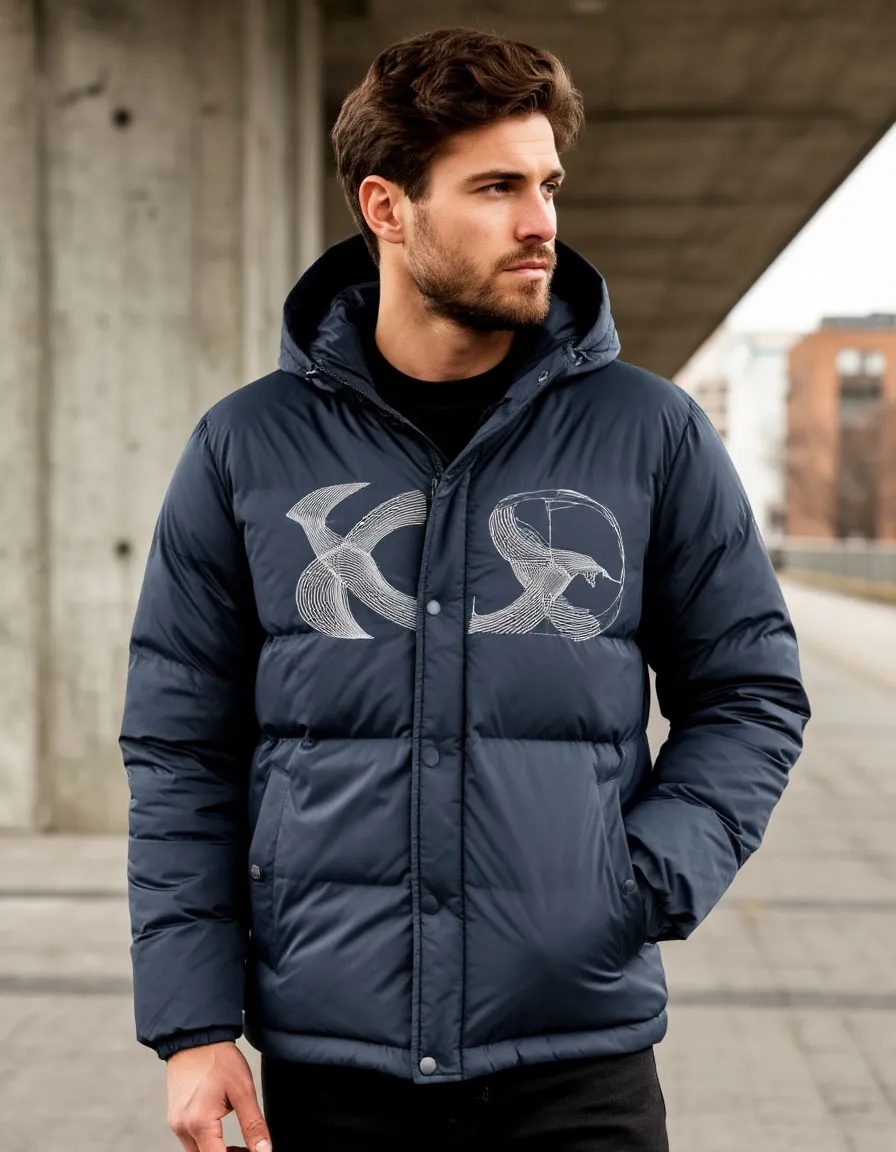 Пуховики с логотипами Пуховики с логотипами