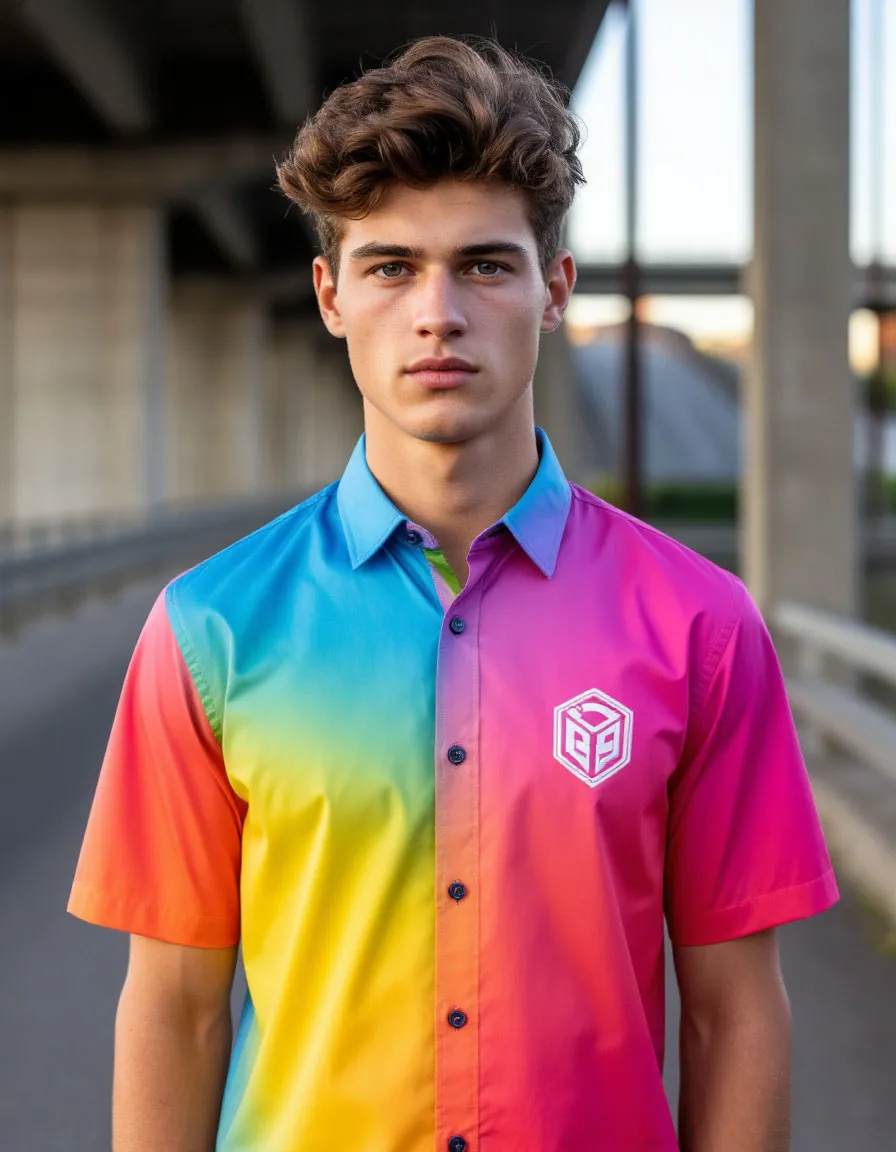 Рубашка с логотипом Рубашка с логотипом