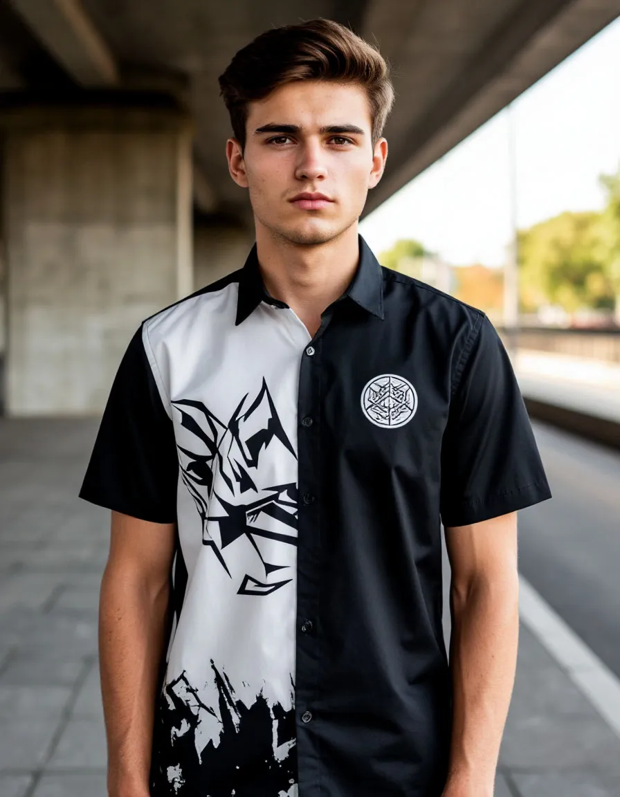 Рубашка с логотипом Рубашка с логотипом