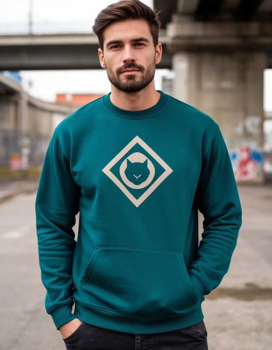 Свитшот с логотипом Свитшот с логотипом